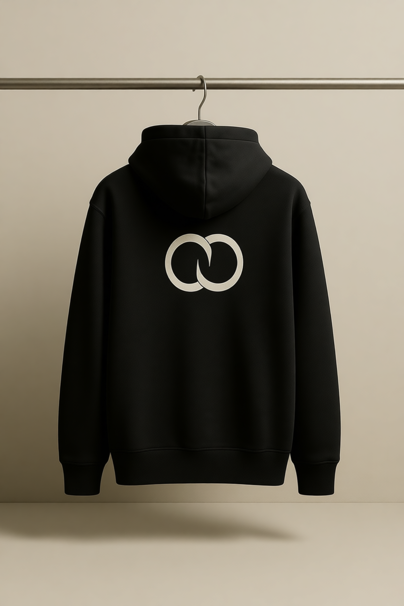 ESCAPE THE LOOP – Heavyweight Oversized Cotton Hoodie