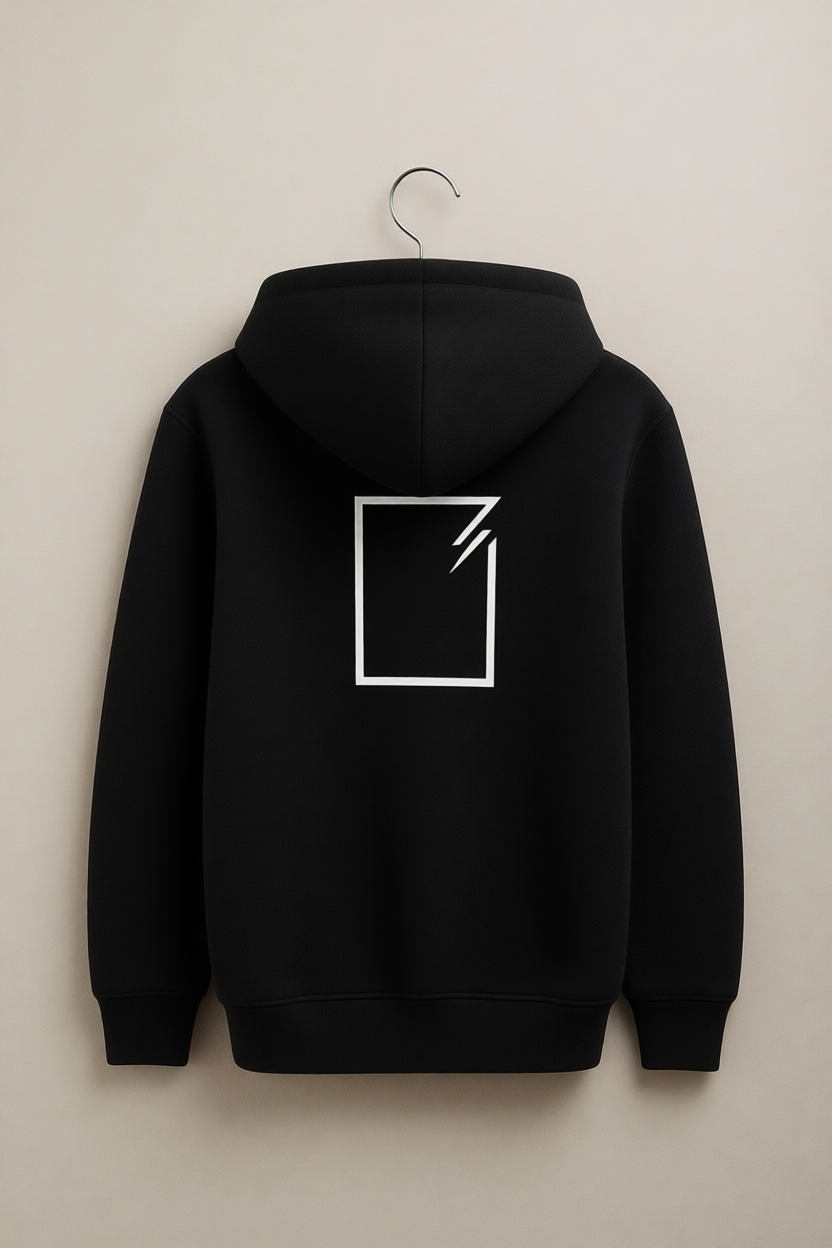TRANSCEND THE FRAME – Heavyweight Oversized Cotton Hoodie