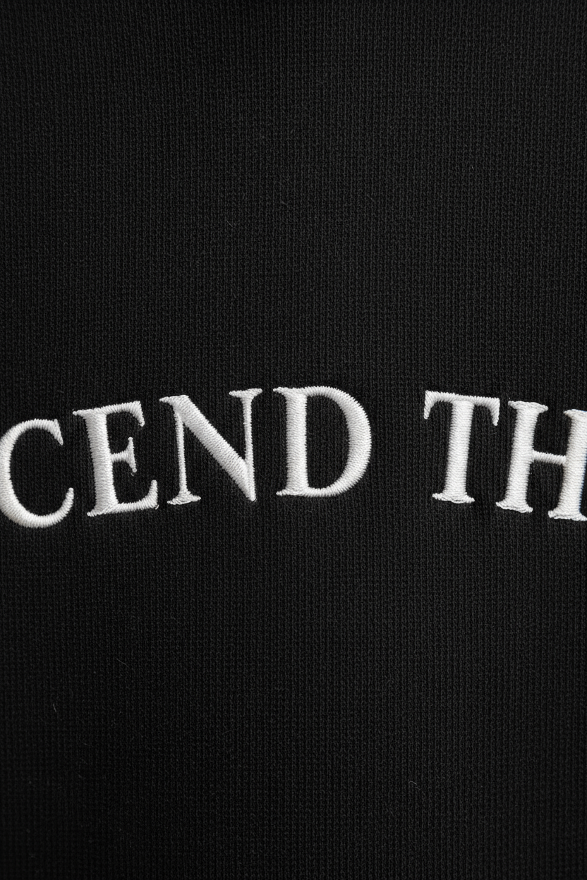 TRANSCEND THE FRAME – Heavyweight Oversized Cotton Hoodie