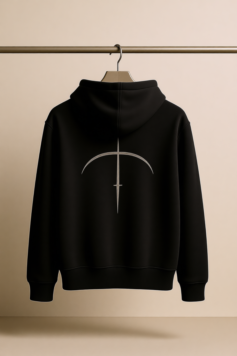 BREAK PATTERNS – Oversized Heavyweight Cotton Hoodie