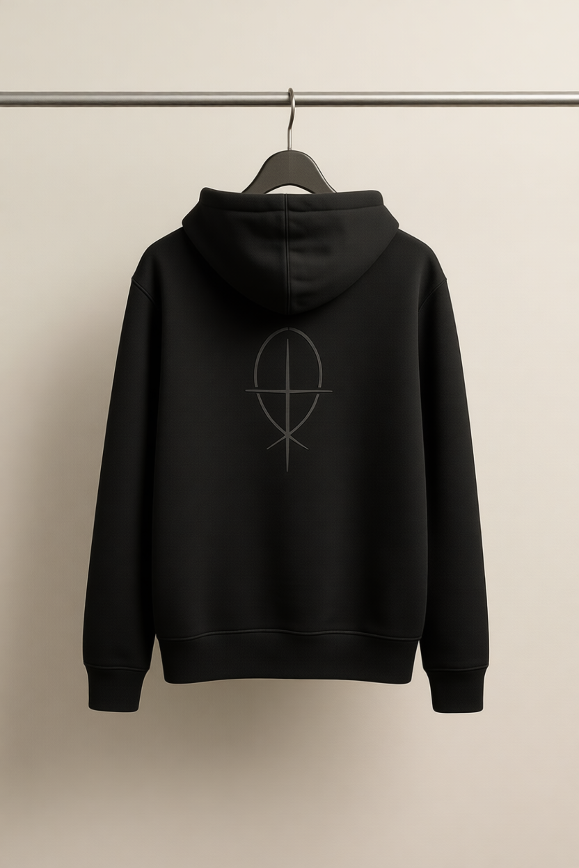 INNER PATTERN – Oversized Heavyweight Cotton Hoodie