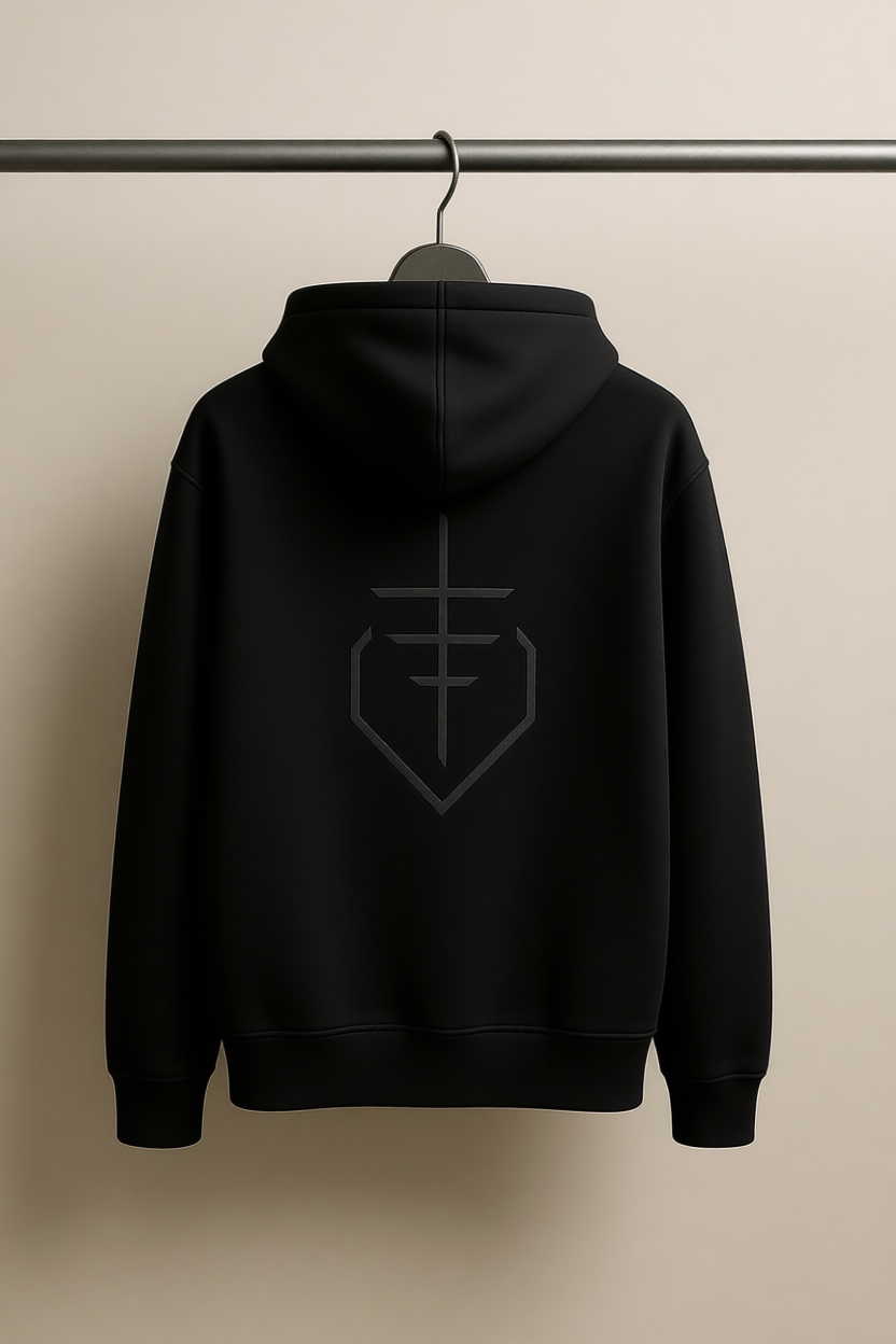 COLD PATTERN – Oversized Heavyweight Cotton Hoodie