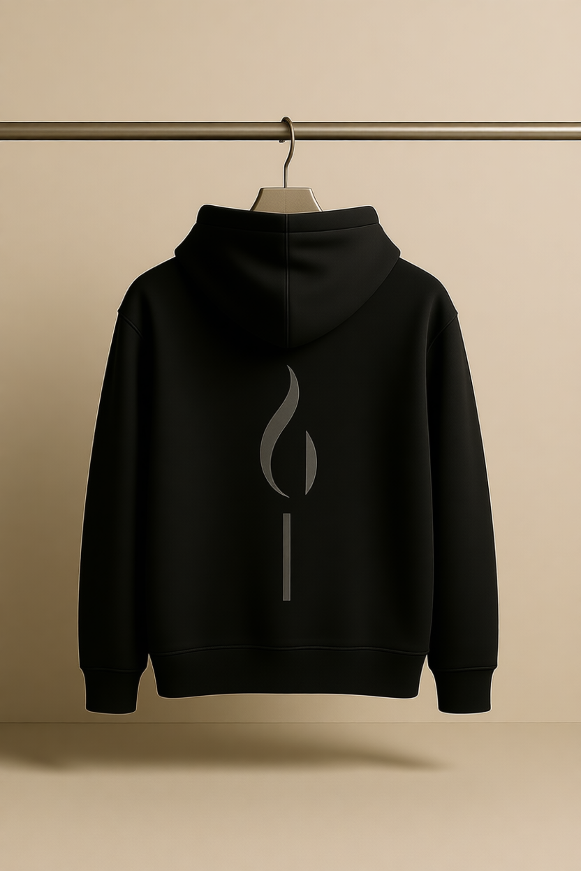 THE SHAPE OF NOTHING – Oversized Heavyweight Cotton Hoodie