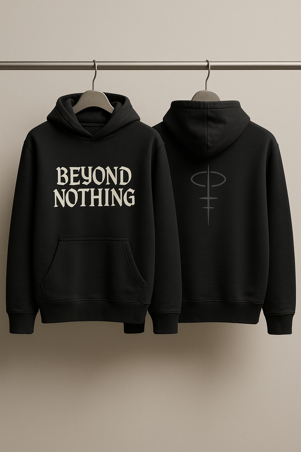BEYOND NOTHING – Oversized Heavyweight Cotton Hoodie