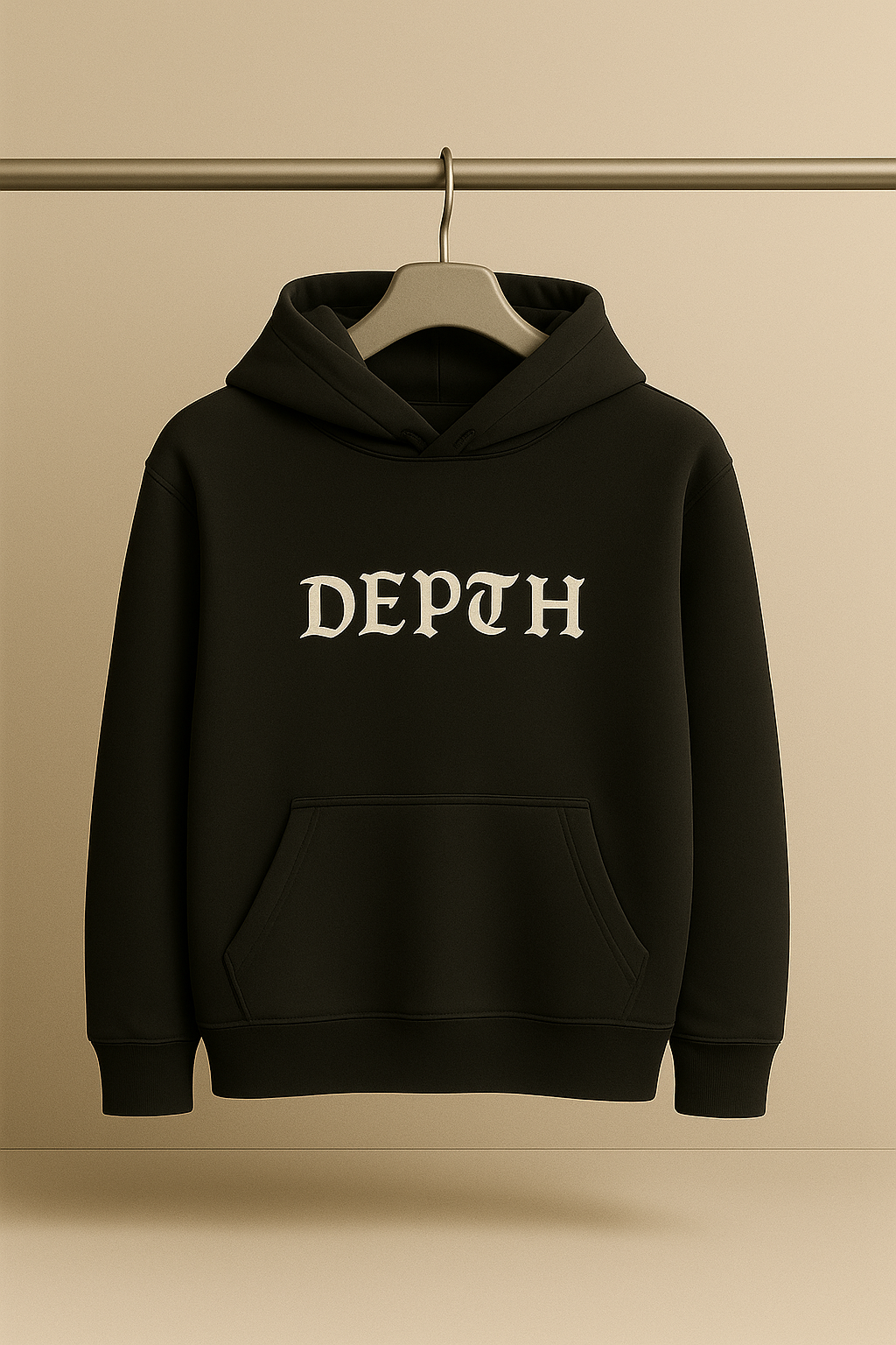DEPTH – Heavyweight Oversized Cotton Hoodie