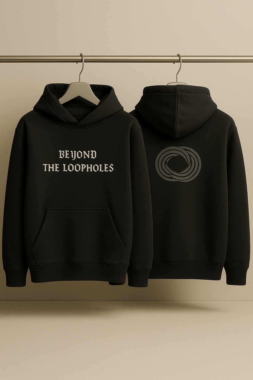 BEYOND THE LOOPHOLES – Heavyweight Oversized  Cotton Hoodie